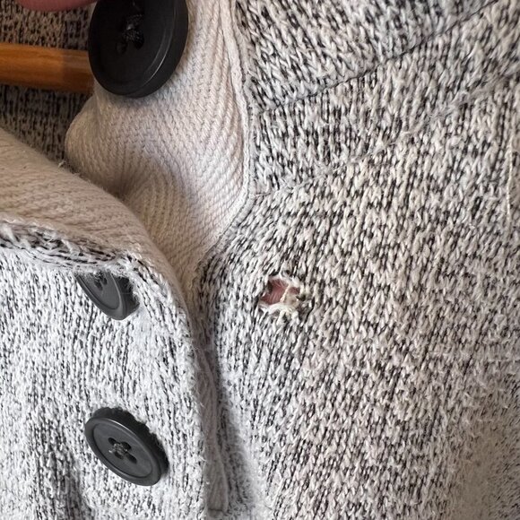 Orvis Pullover Mens Gray Size Large Cotton Blend Quarter Button Gorpcore Outdoor - Picture 10 of 15